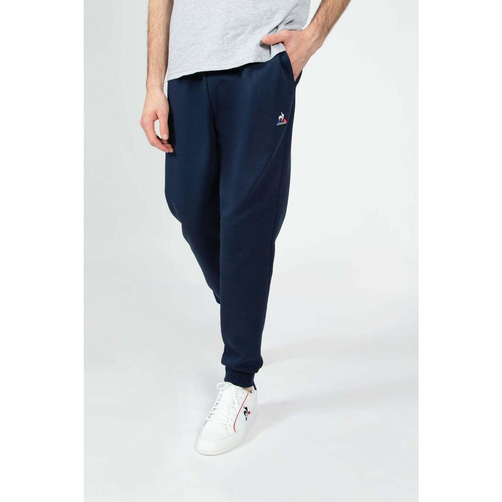 Pantaloni Le Coq Sportif Essential, Blu, Uomini 3/5