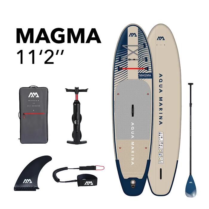 MAGMA Inflatable Stand Up Paddle Board Set - Orange