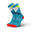 Breathable High-Cut Ultralight Socks - Strikes Blue Inferno