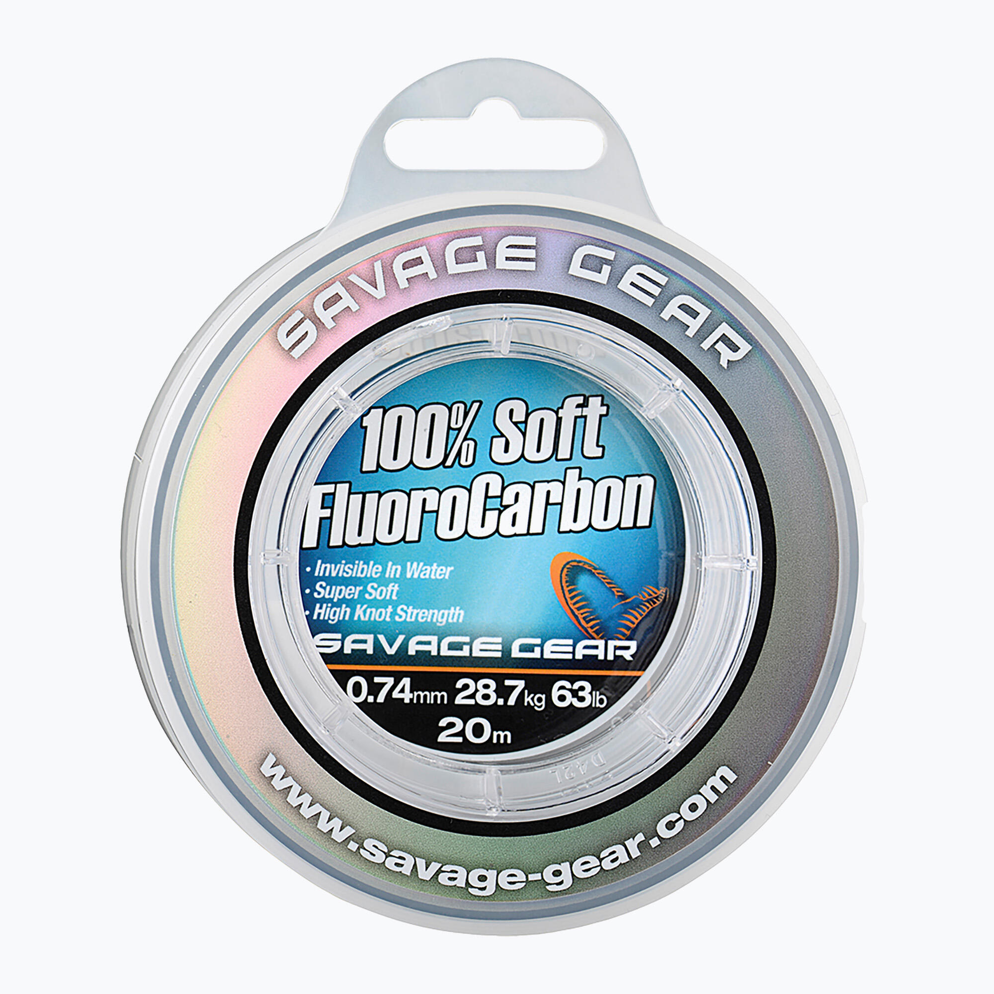 Savage Gear SOFT FLUOROCARBON 15M 0.81MM 33KG 73LBS CLEAR 2/2