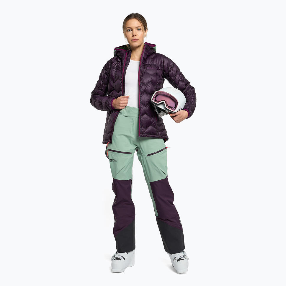 Spodnie skiturowe damskie Jack Wolfskin Alpspitze 3L
