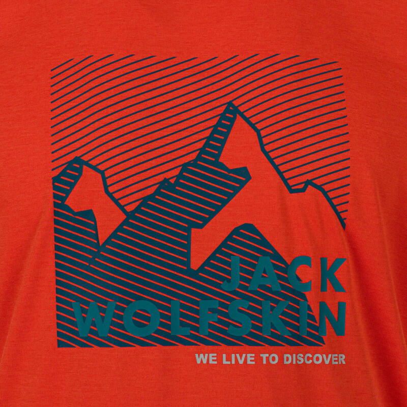 Tricou Jack Wolfskin Hiking Graphic pentru bărbați