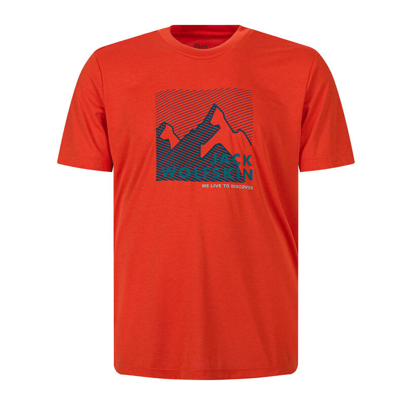 Tricou Jack Wolfskin Hiking Graphic pentru bărbați