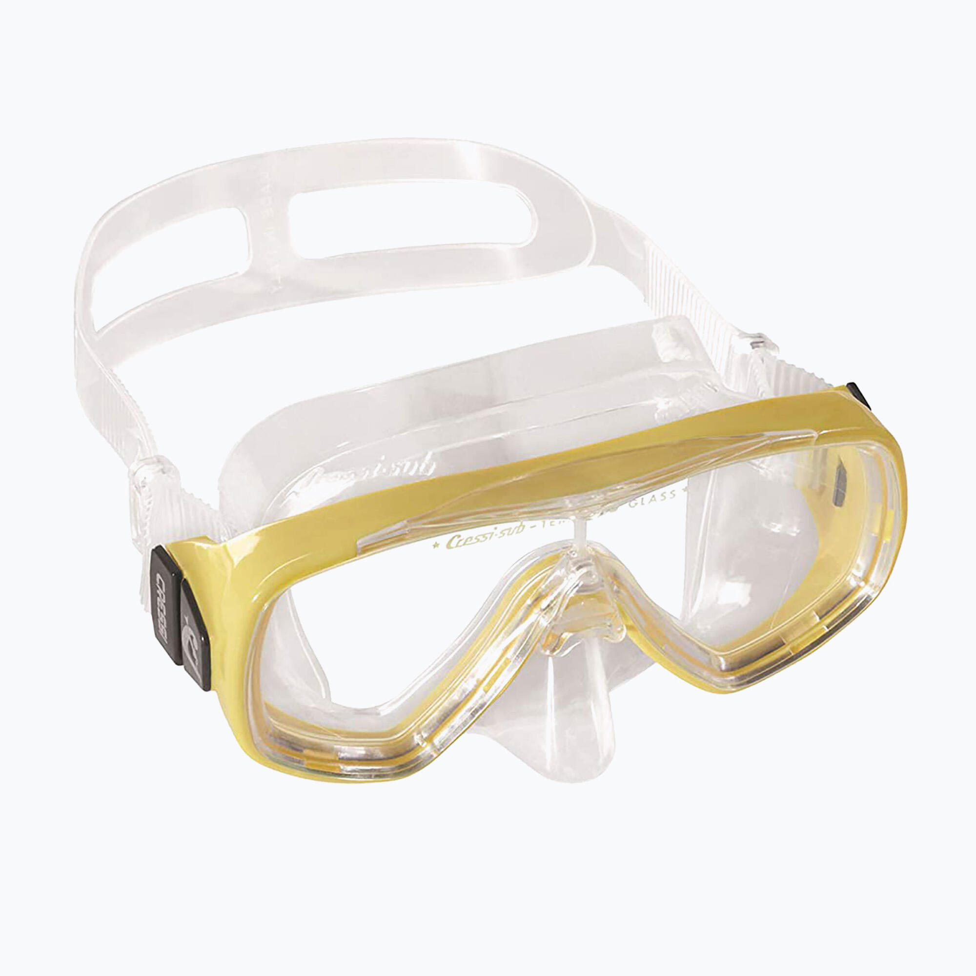 Cressi Ondina VIP Junior + Cressi Top – zestaw maska i fajka do snorkelingu 2/4