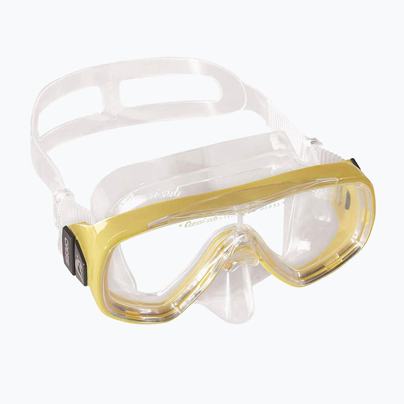 Kit de snorkel pentru copii Cressi Onda + mască Mexico + snorkel