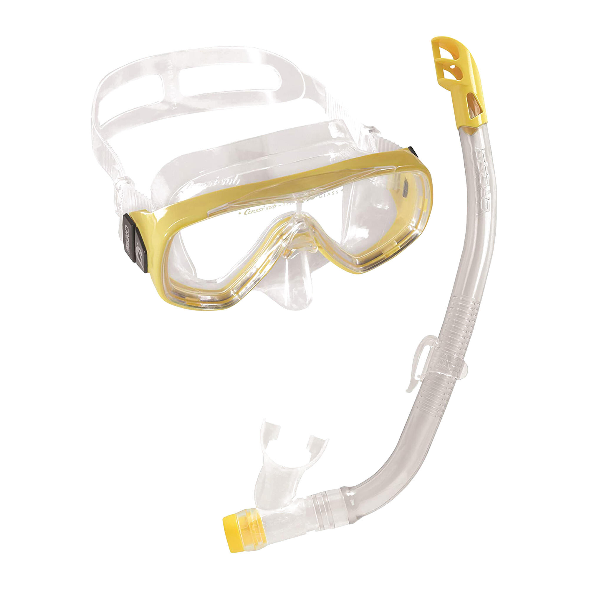 Cressi Ondina VIP Junior + Cressi Top – zestaw maska i fajka do snorkelingu 4/4