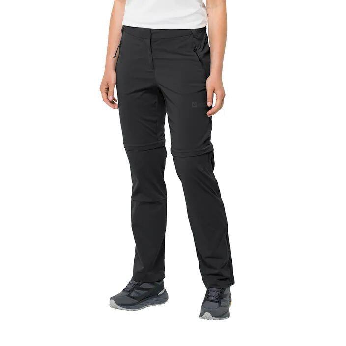 Pantaloni softshell pentru femei Jack Wolfskin Glastal Zip Off