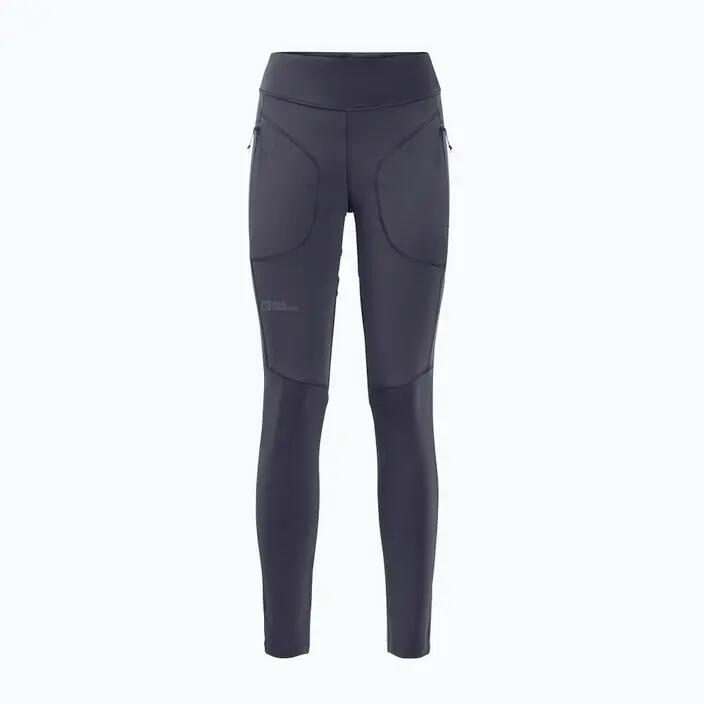 Collants de trekking pour femmes Jack Wolfskin Salmaser Tights 4/4