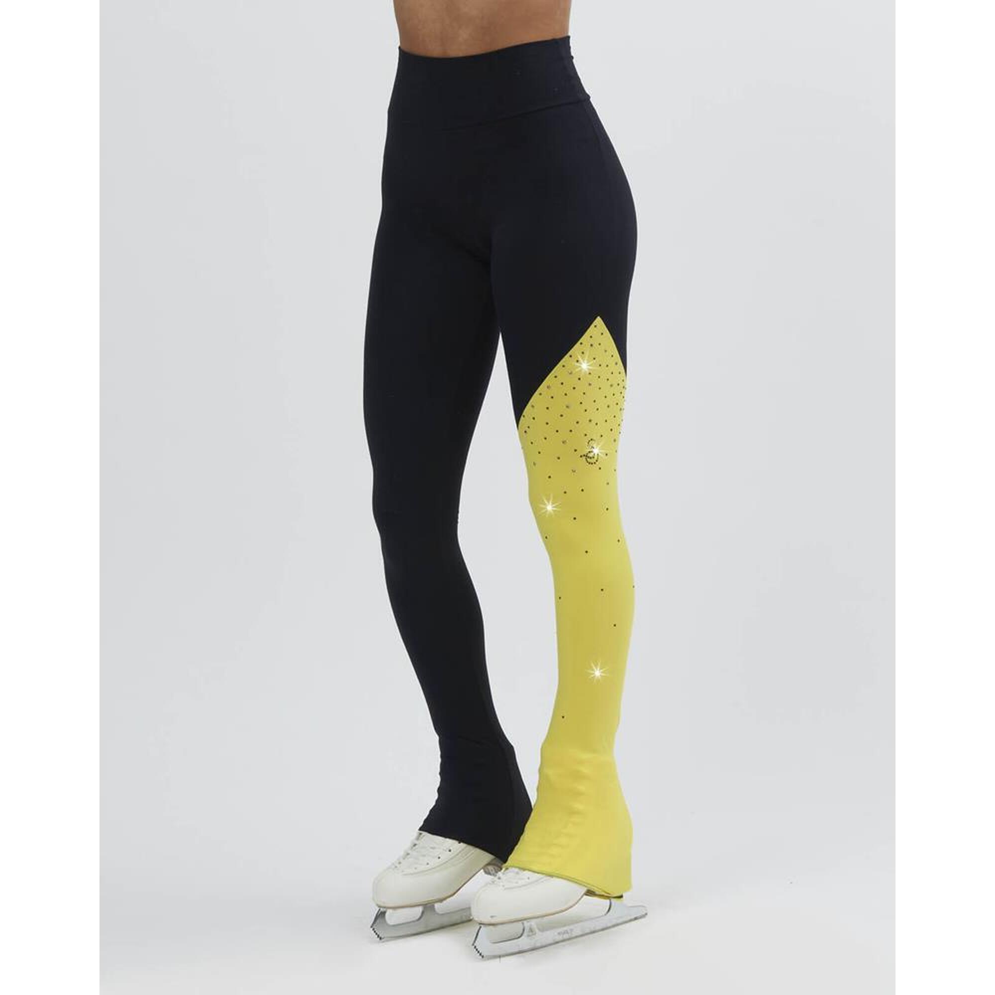 Sagester - Pantalon De Patinage Sagester 479 Adulte - Tunique De Patinage - Jaune|noir - 40 M - Decathlon