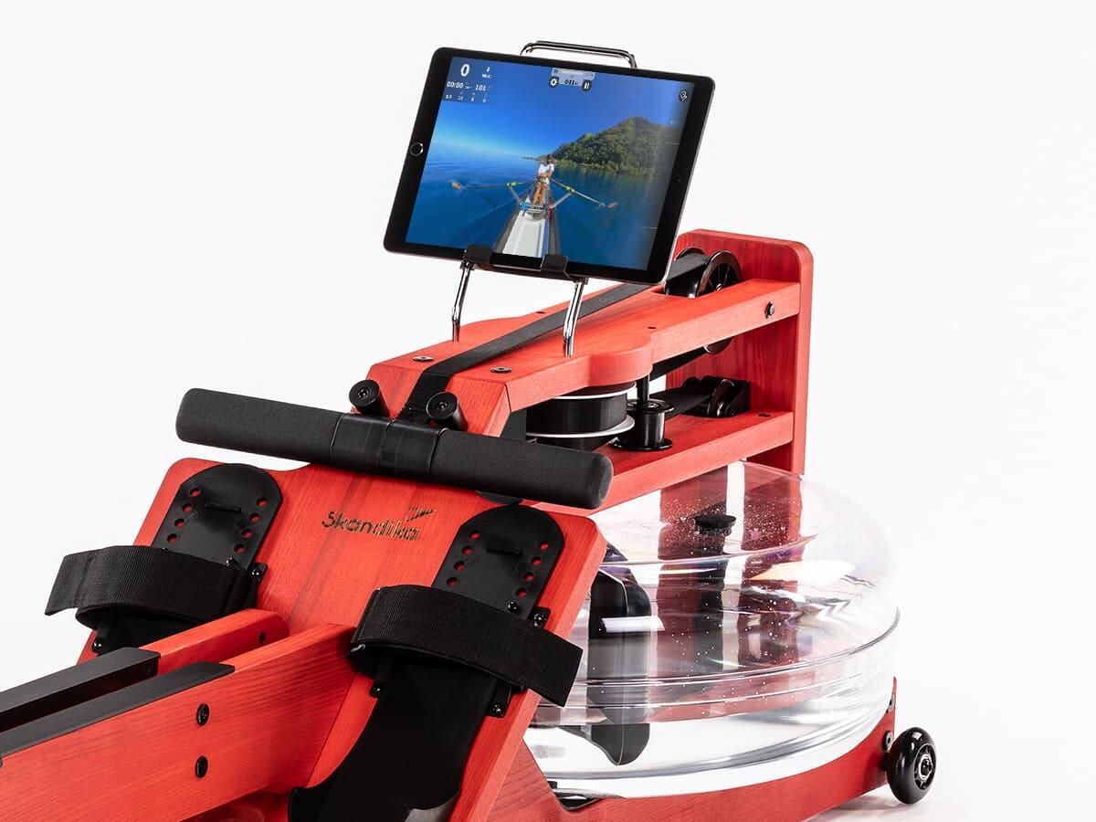 Water roeimachine - Styrke Premium Pinus cembra - Bluetooth - 211x54x68cm 6/7
