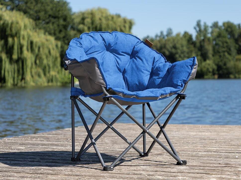 Fotel kempingowy składany Moonchair Premium XL, do 150 kg