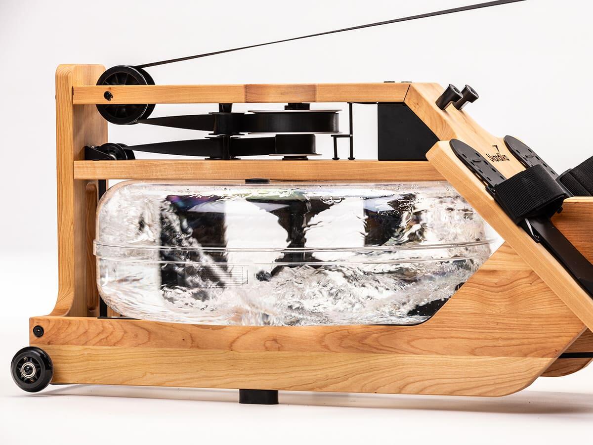 Vogatore ad acqua in legno - Styrke Premium - Fitness - Bluetooth - 211x54x68cm 6/7