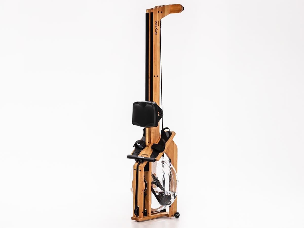 Vogatore ad acqua in legno - Styrke Premium - Fitness - Bluetooth - 211x54x68cm 4/7