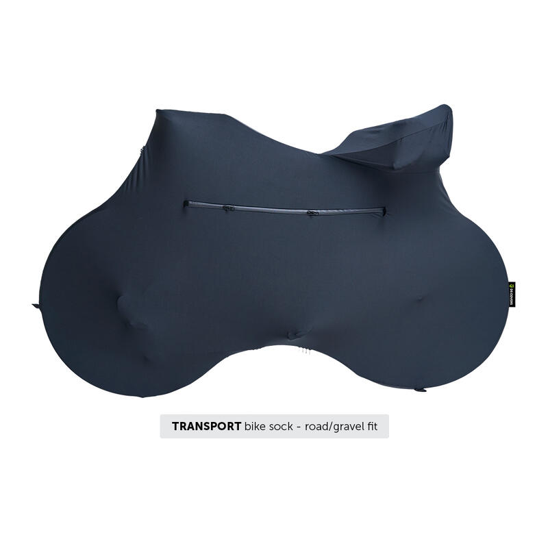 DS Covers Transport chaussettes de vélo noir - Course/Gravier