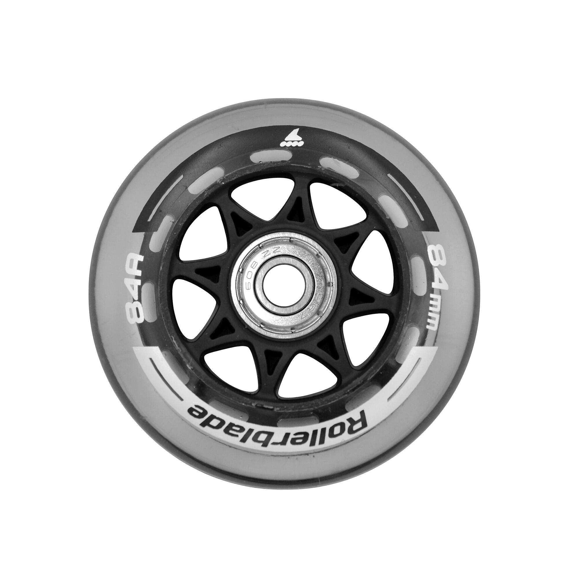 Ruedas de rodillos XT 84 mm + SG7 8 patines de rodillos. 3/3