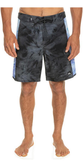 Surfsilk Arch 18" Boardshorts Pour Hommes - Anthracite Flower Jammin