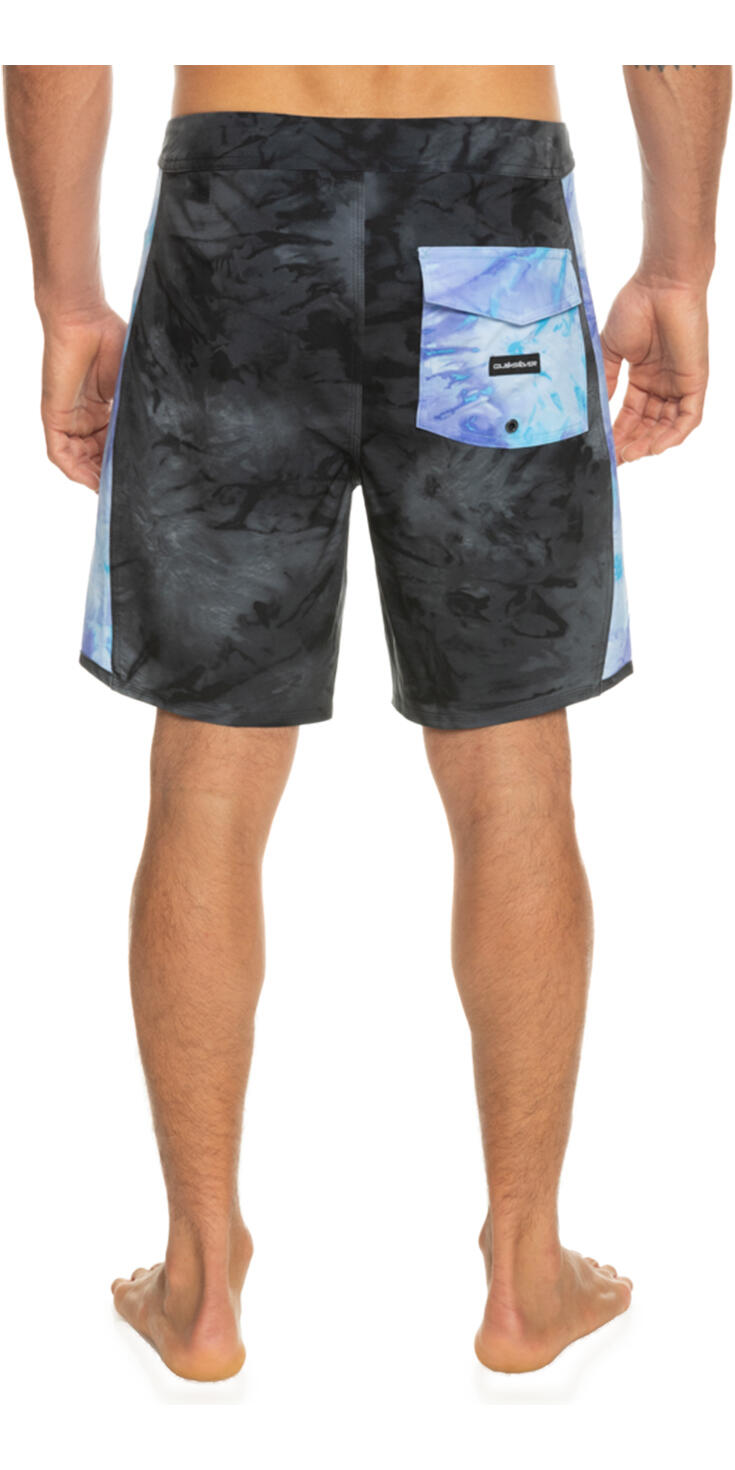 Surfsilk Arch 18" Boardshorts Pour Hommes - Anthracite Flower Jammin 2/5