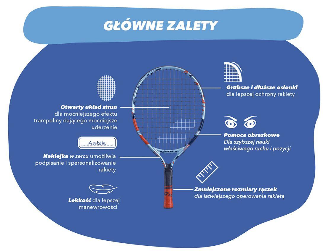 Babolat B Fly Junior 23" Tennis Racket & Cover 6/6