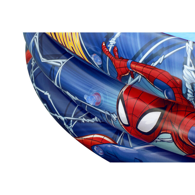 Piscina Hinchable Autoportante Infantil Bestway 122x30 cm Diseño Spider Man Rápi