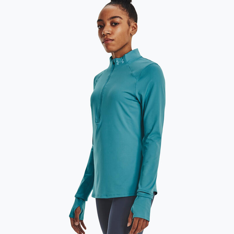 Sweat-shirt de course à pied Under Armour Qualifier Run 2.0 Half Zip pour femmes