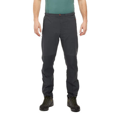 Pantaloni softshell uomo Rab Torque grigio scuro S