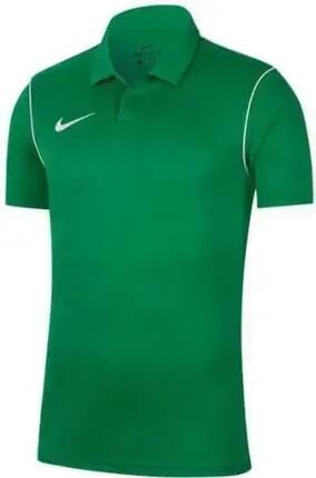 Nike Park 20 Kinder Polo - Dennengroen en Wit - Duurzaam