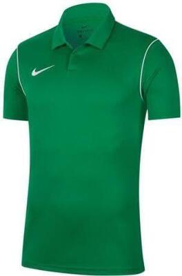 Nike park20 unisex polo voor kinderen en jongens in dennengroen