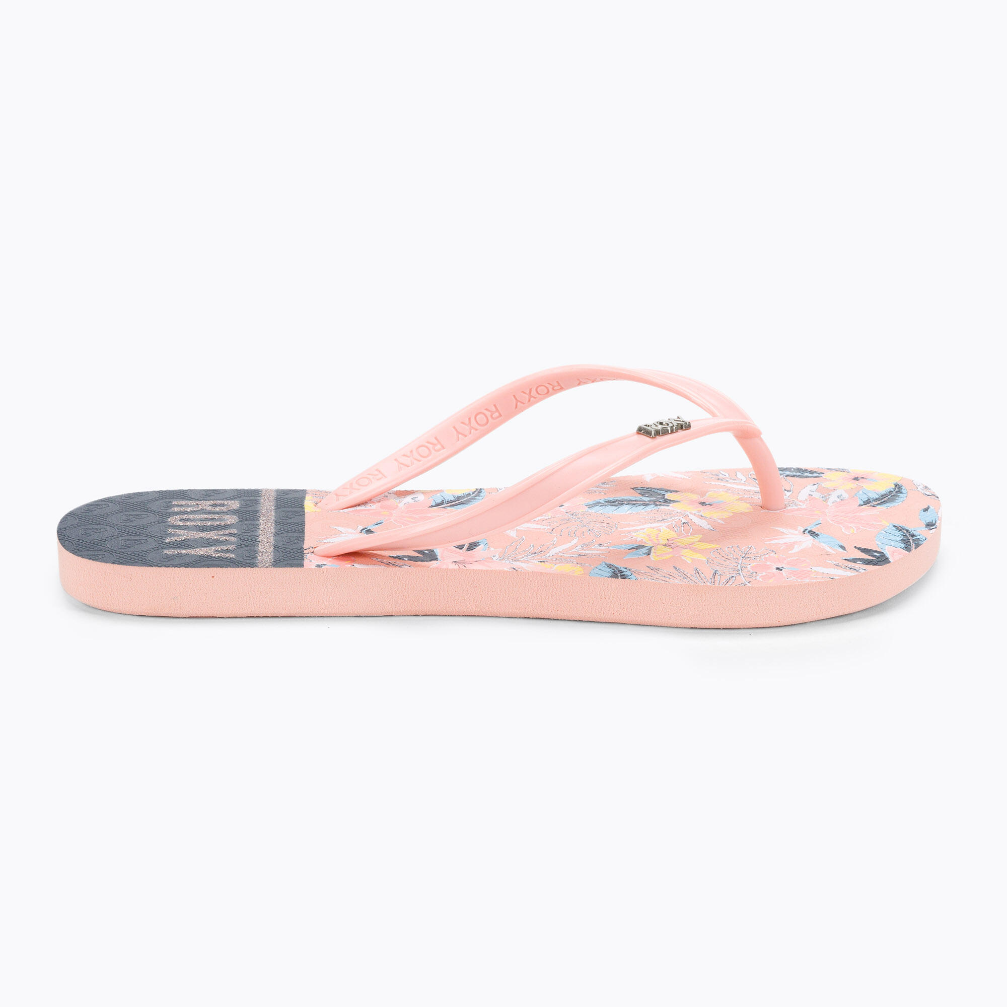 Chanclas para niñas Roxy Viva stamp en color rosa 2/5