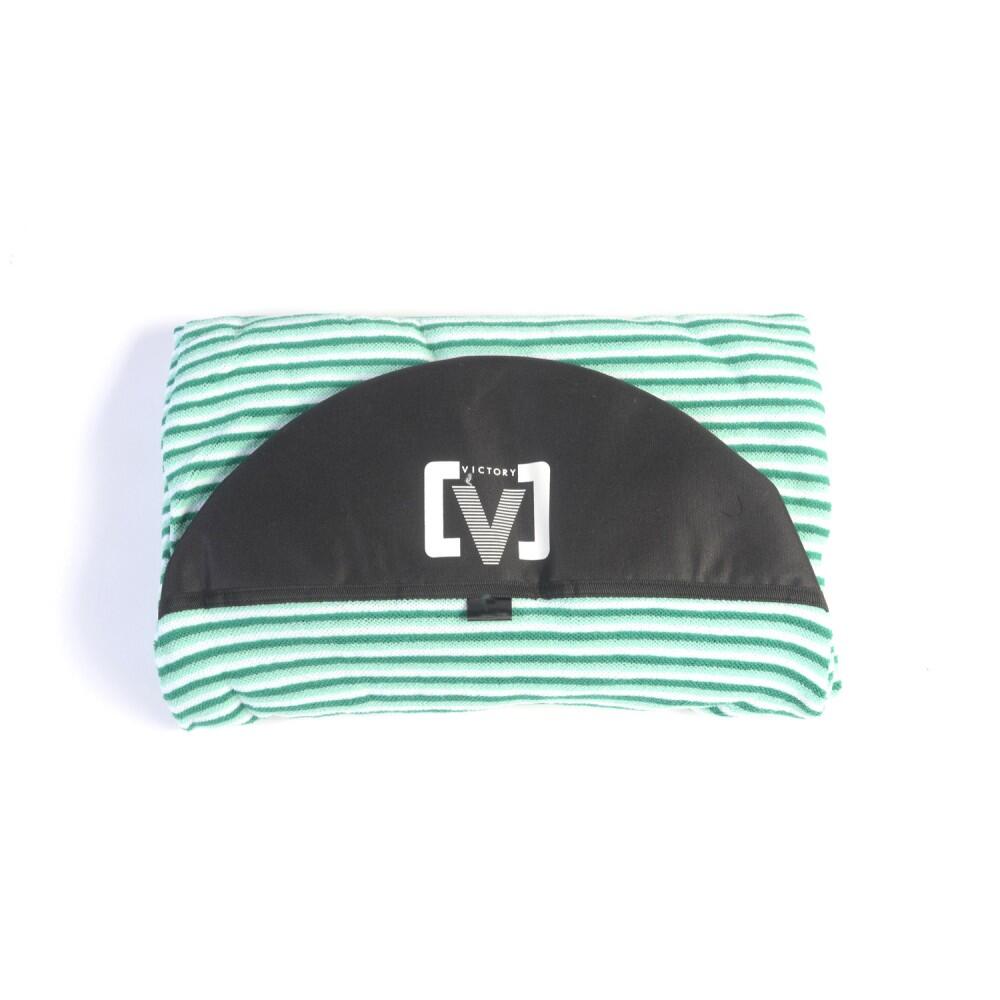 VICTORY - Capa de meia longboard - 7'6 - Verde / Branco