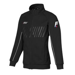 Veste de rugby Force XV CLUB ACTION enfant noir