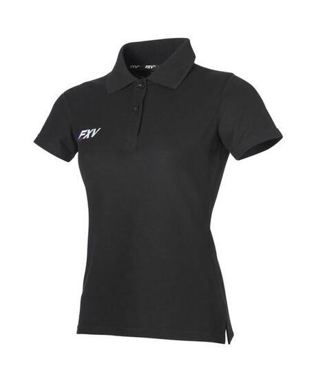 Polo de rugby Force XV CLASSIC FORCE LADY noir