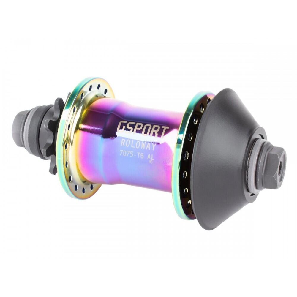 Achternaaf Gsport roloway cassette 9t rhd/lhd oil slick 1/1