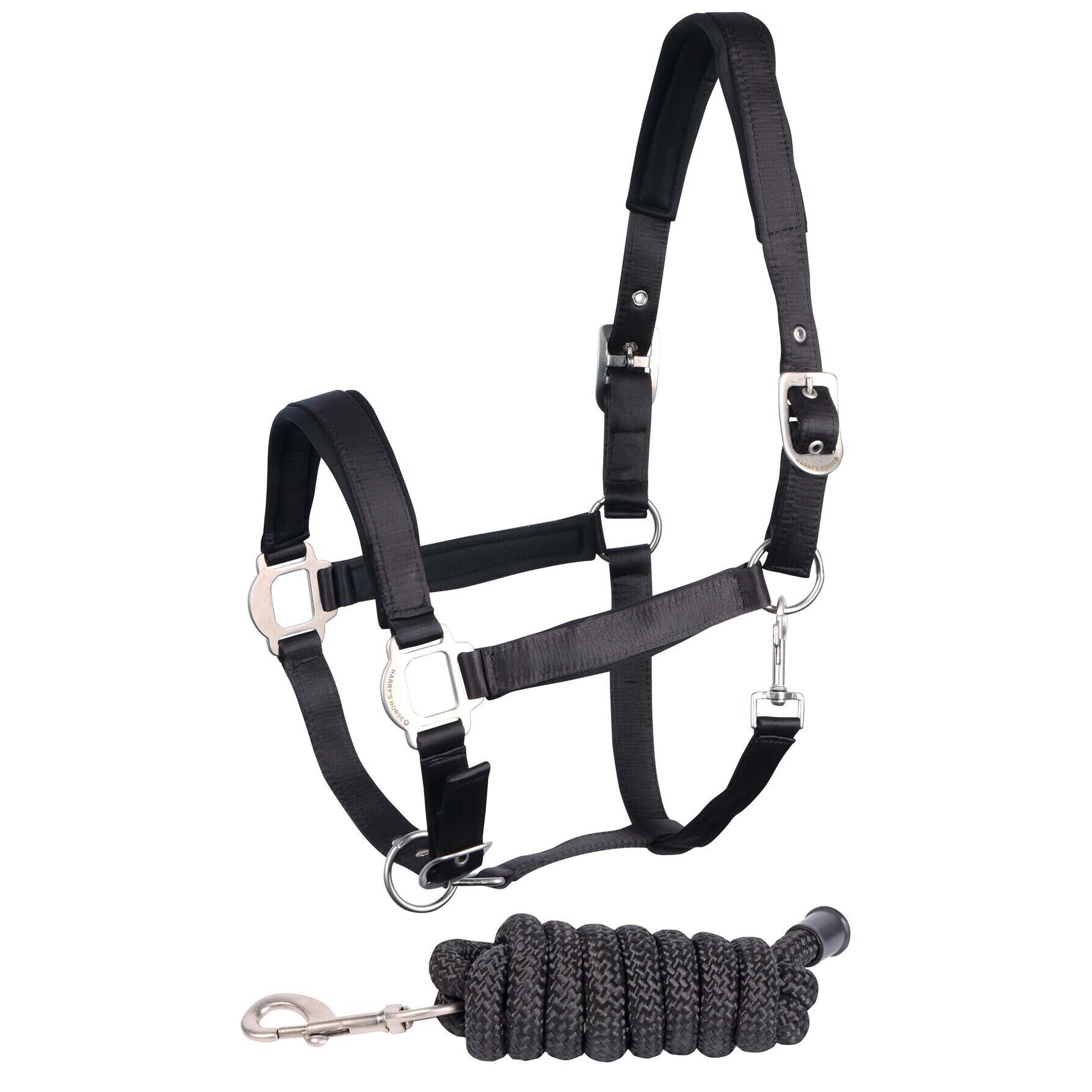 HARRYS HORSE Satijnen paarden halsterset Harry's Horse