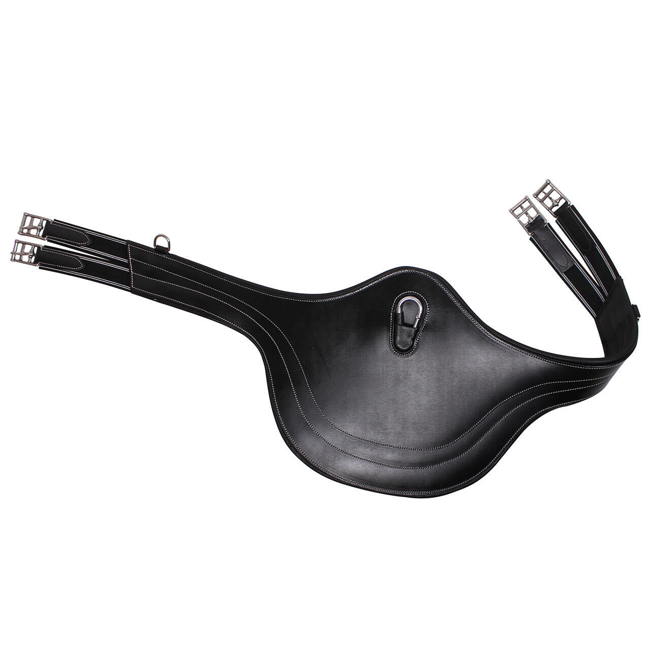Sangle bavette QHP Luxe - Sangle de équitation en cuir