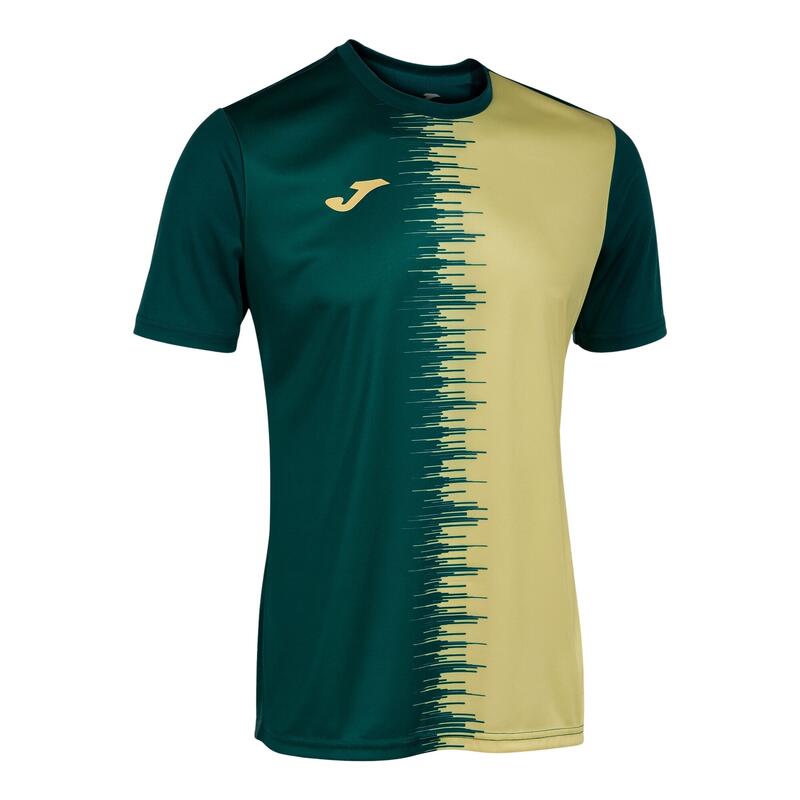 Camiseta Manga Corta Fútbol Niños Joma City II Verde