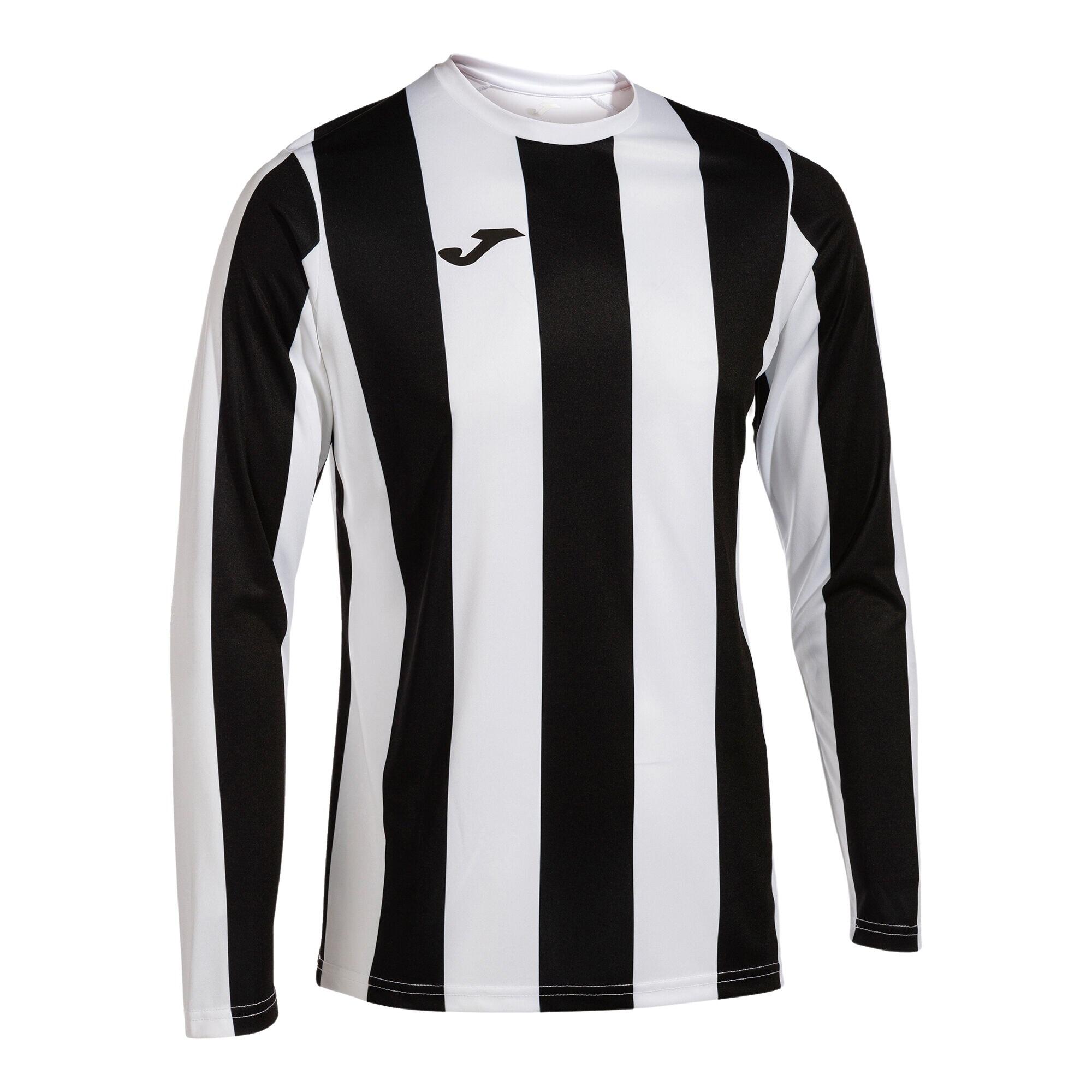 T-shirt manga comprida futebol criança joma inter classic branco