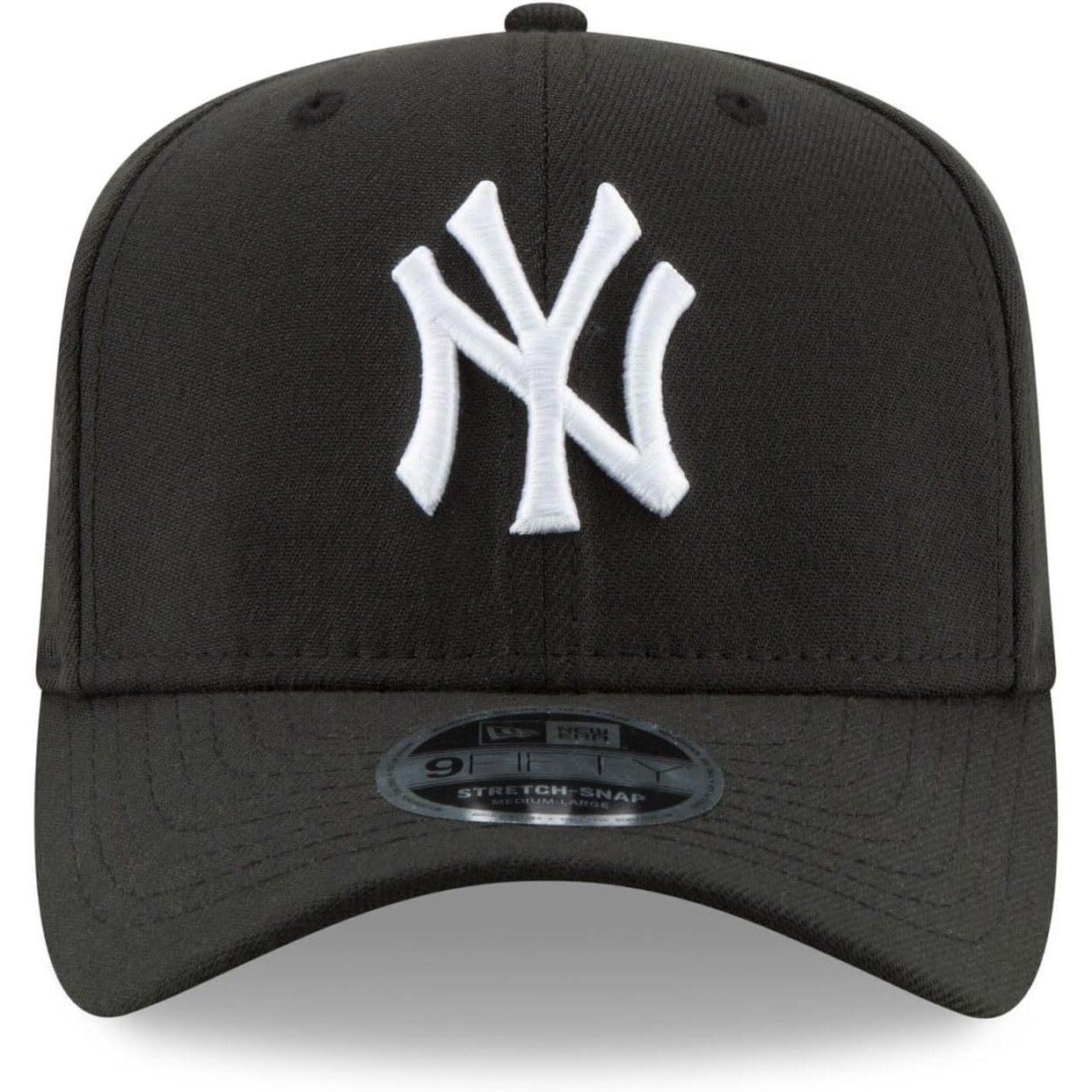 Casquette New Era Stretch Yankess New York 9Fifty, Noir, Unisexe 3/7