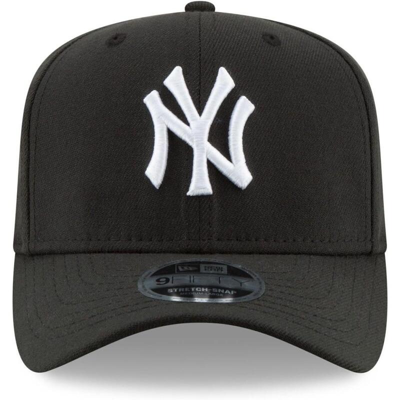 Cap New Era Stretch Yankess New York 9Fifty, Nero, Unisex