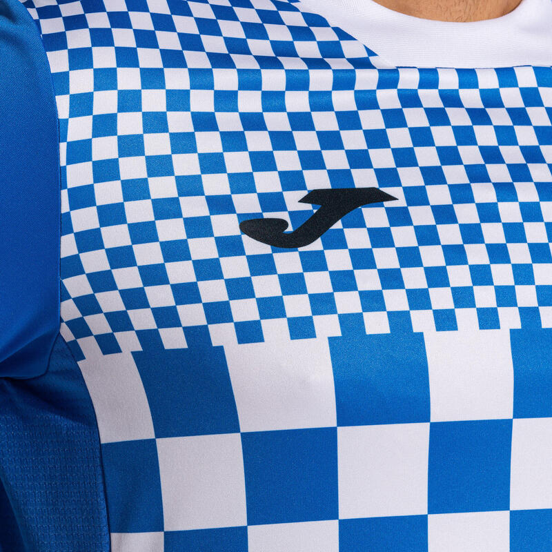 Joma Flag III SportJersey Royal -White M - Respirabil și ușor