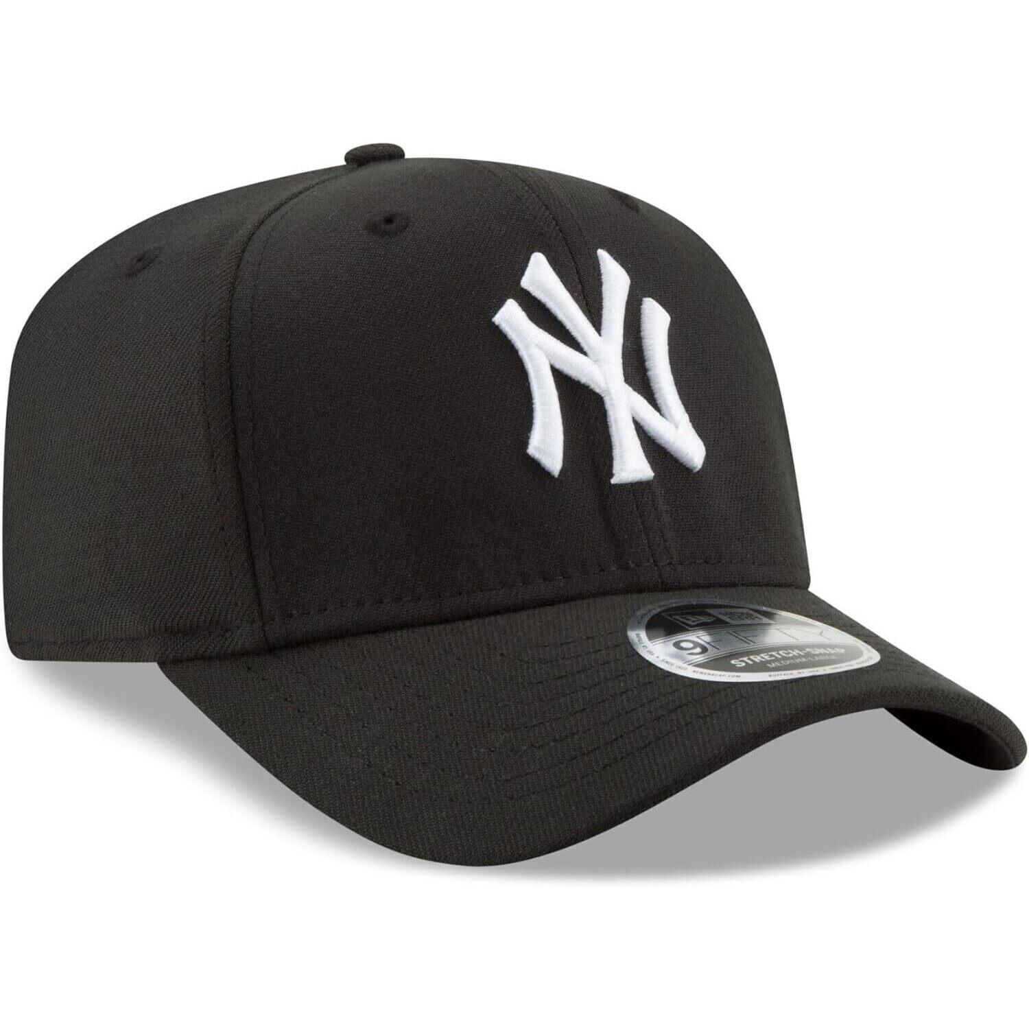 Casquette New Era Stretch Yankess New York 9Fifty, Noir, Unisexe 5/7