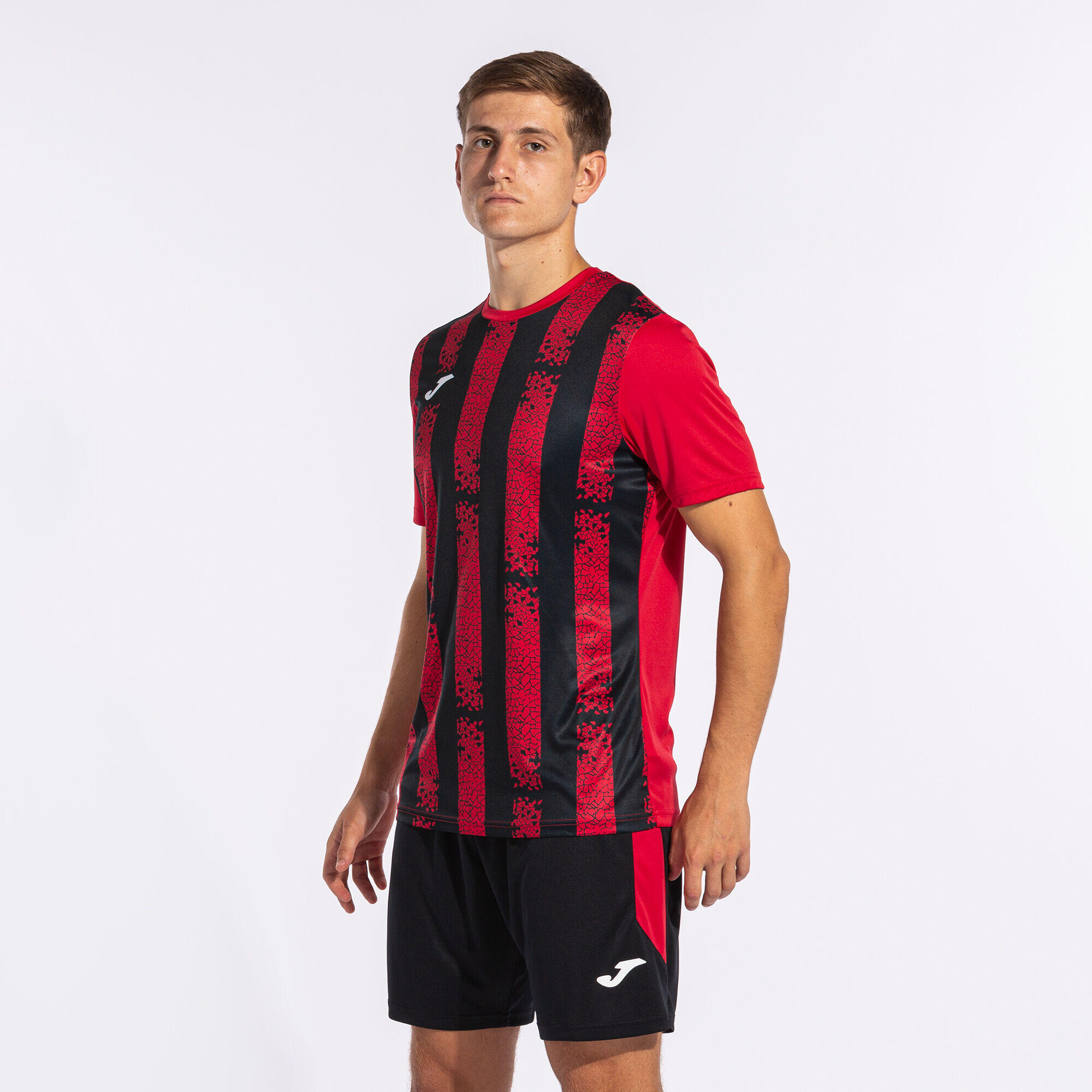 Camiseta Manga Corta Fútbol Hombre Joma Inter III Rojo 4/6