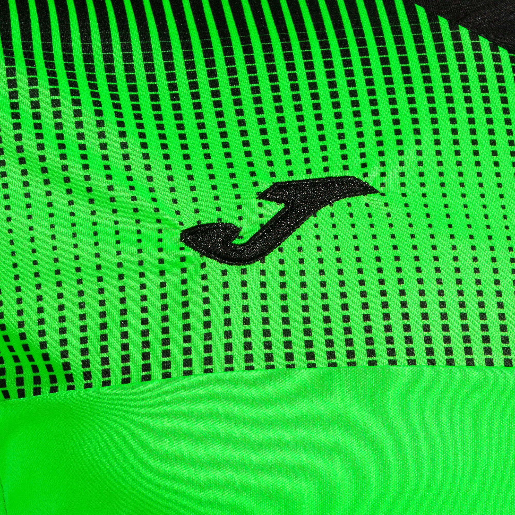 Maillot Manches Courtes Football Homme Joma Eco Supernova Vert Fluo 6/7