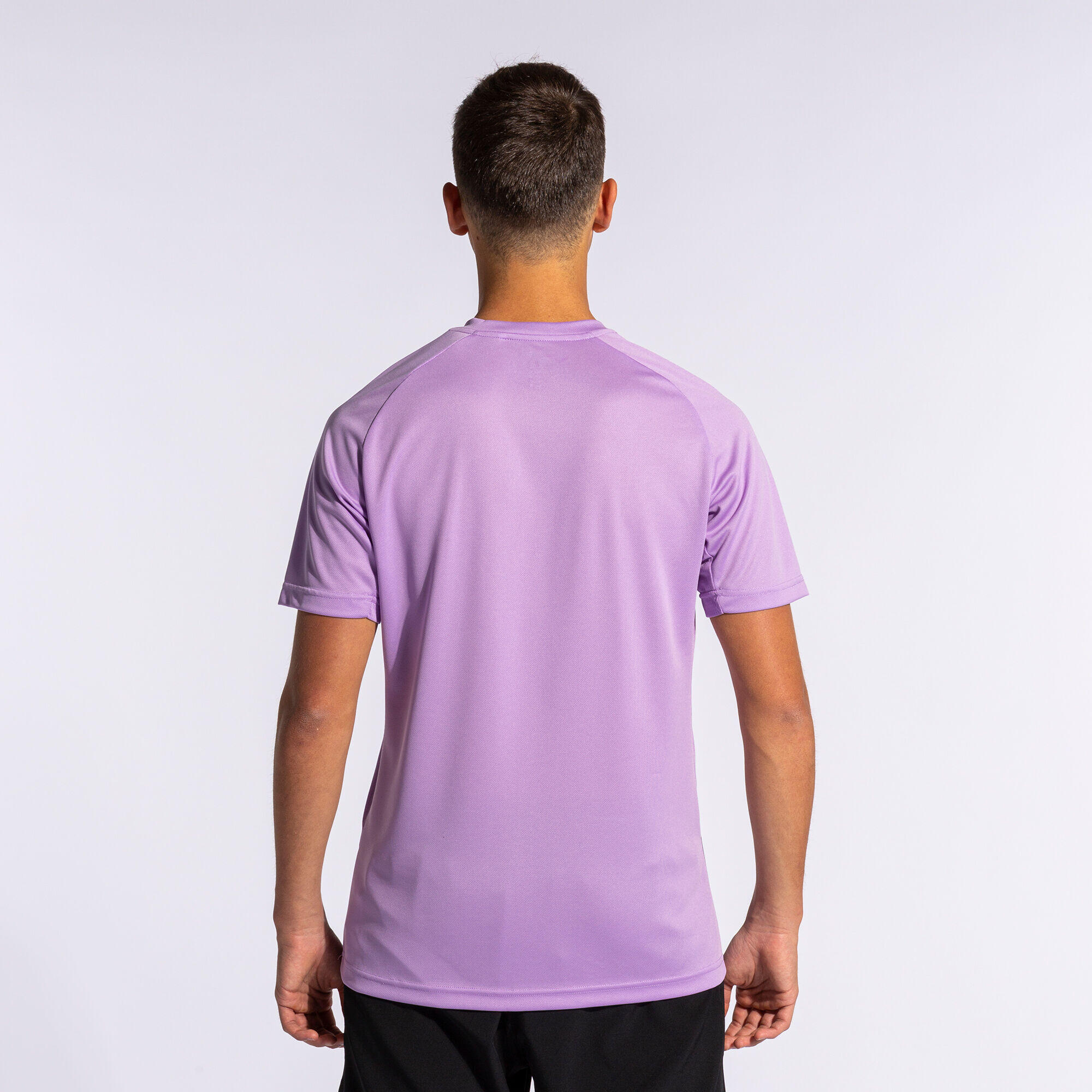Maillot Manches Courtes Football Enfants Joma Tiger V Violet 4/7