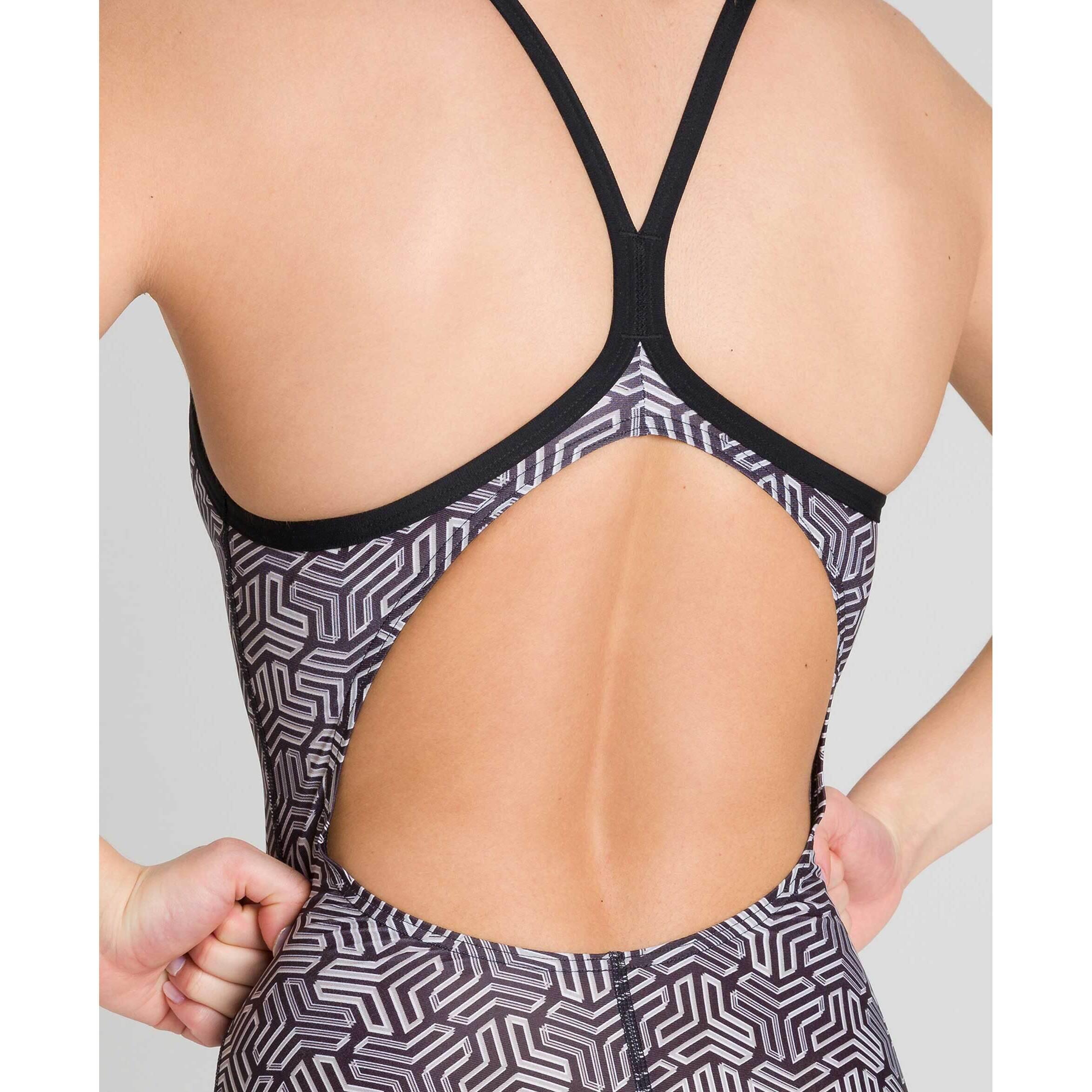 Maillot de bain 1 pièce femme Arena Kikko Light Drop Back One Piece 4/5
