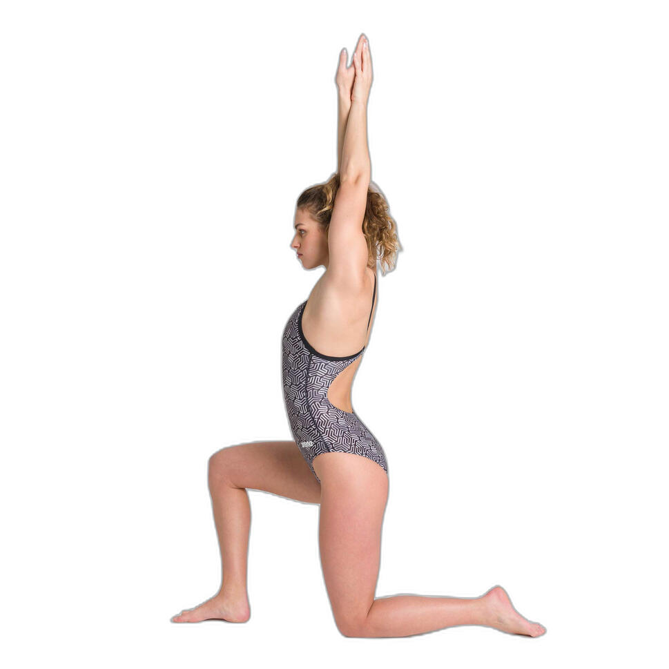 Damski kostium kąpielowy 1-częściowy Arena Kikko Light Drop Back One Piece