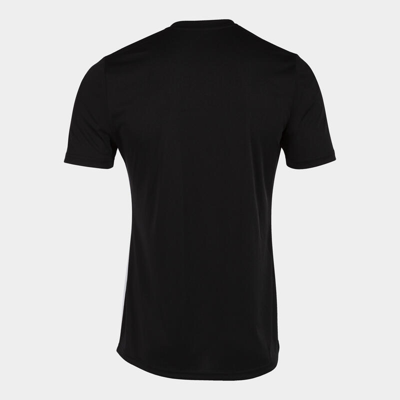 Camiseta Manga Corta Fútbol Hombre Joma City II Negro