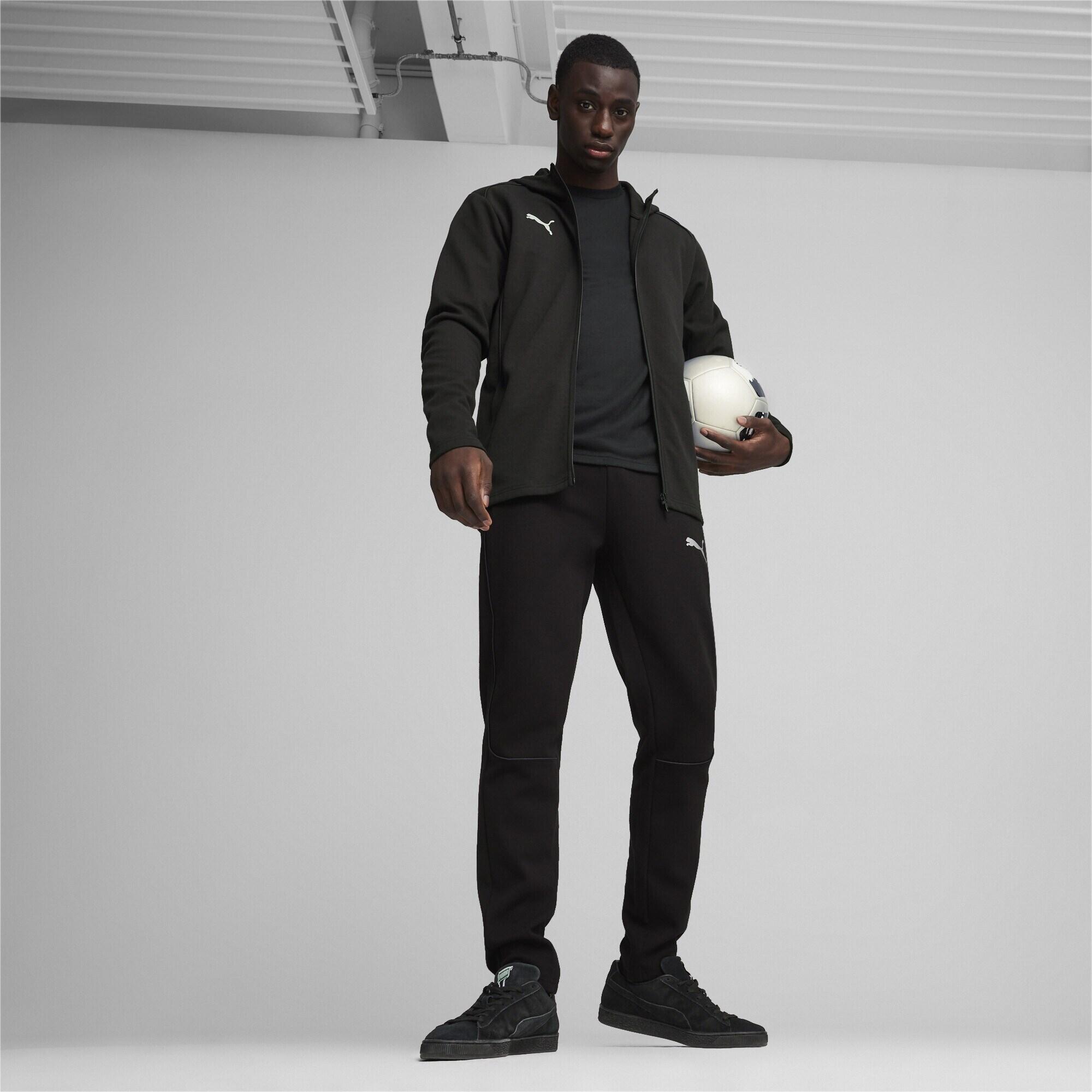 Hooded sweatshirt met rits Puma TeamFinal 3/8