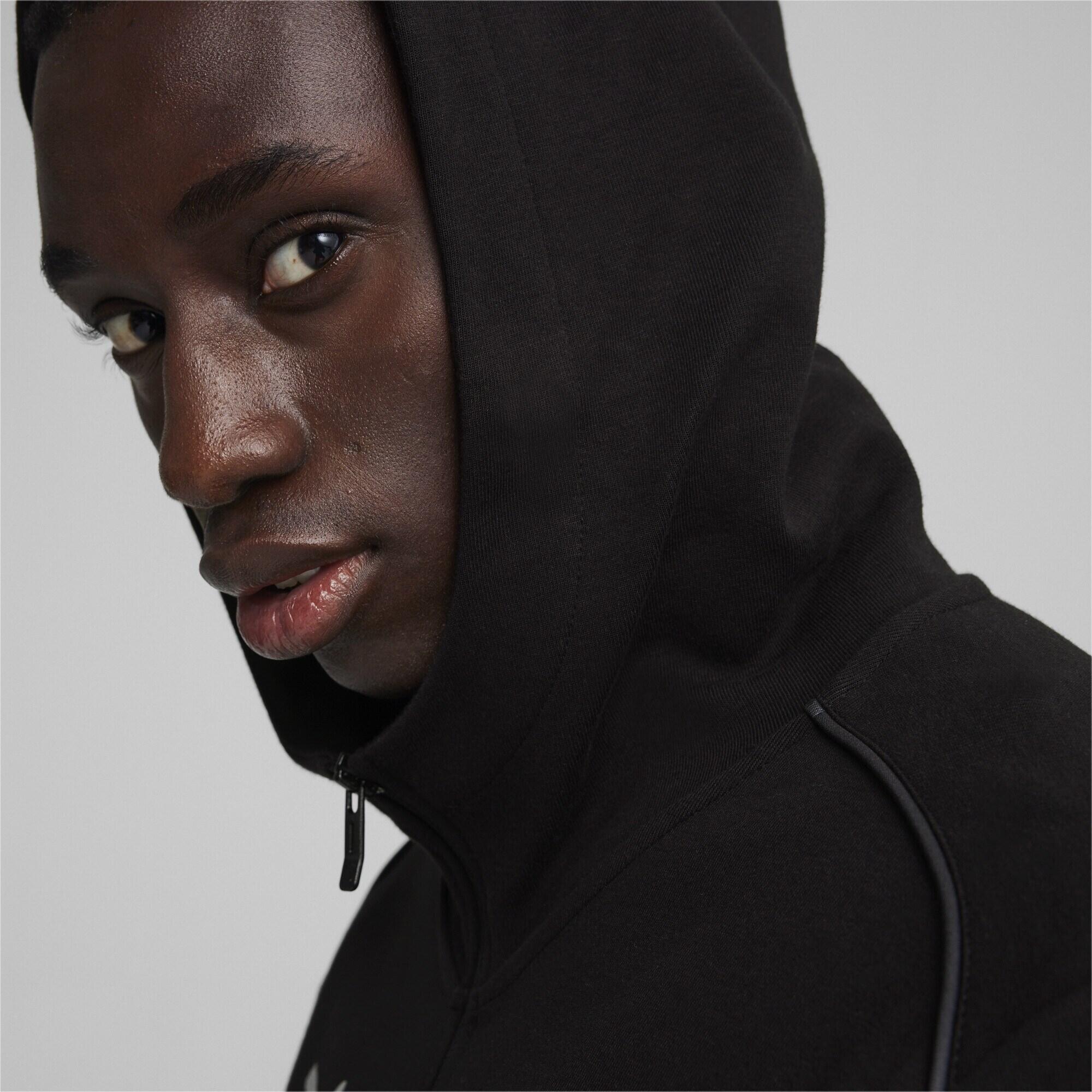 "TeamFINAL Casuals" Kapuzenjacke für Herren Schwarz 7/7