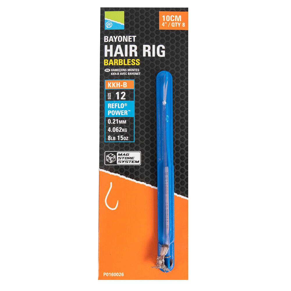 PRESTON INNOVATIONS Gemonteerde haken Preston kkh-b bayonet hair rigs 8x10