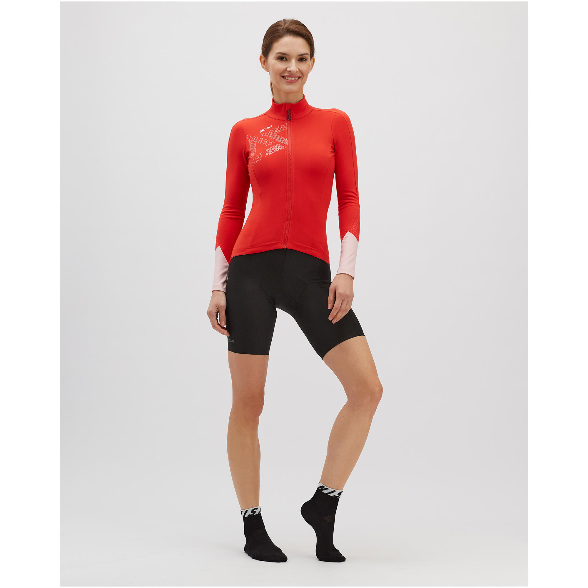 Silvini - Maillot Femme Silvini Calvana - Maillot Manches Longues - Rose|rouge - 42 M/l - Decathlon